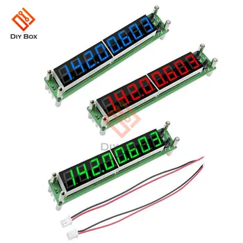 Signal Frequency Counter RF 0.1 to 60MHz 20MHz to 2400MHZ 2.4GHz Red Green Blue 8 Digit Digital Tube Cymometer Meter Tester
Signal Frequency Counter RF 0.1 to 60MHz 20MHz to 2400MHZ 2.4GHz Red Green Blue 8 Digit Digital Tube Cymometer Meter Tester