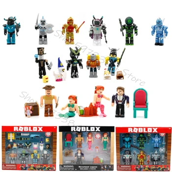 Virtual World Robloxs Figurine Action Figures Building Block Doll Robot Model Mermaid Model World Champion Model Gifts for Kids
Virtual World Robloxs Figurine Action Figures Building Block Doll Robot Model Mermaid Model World Champion Model Gifts for Kids