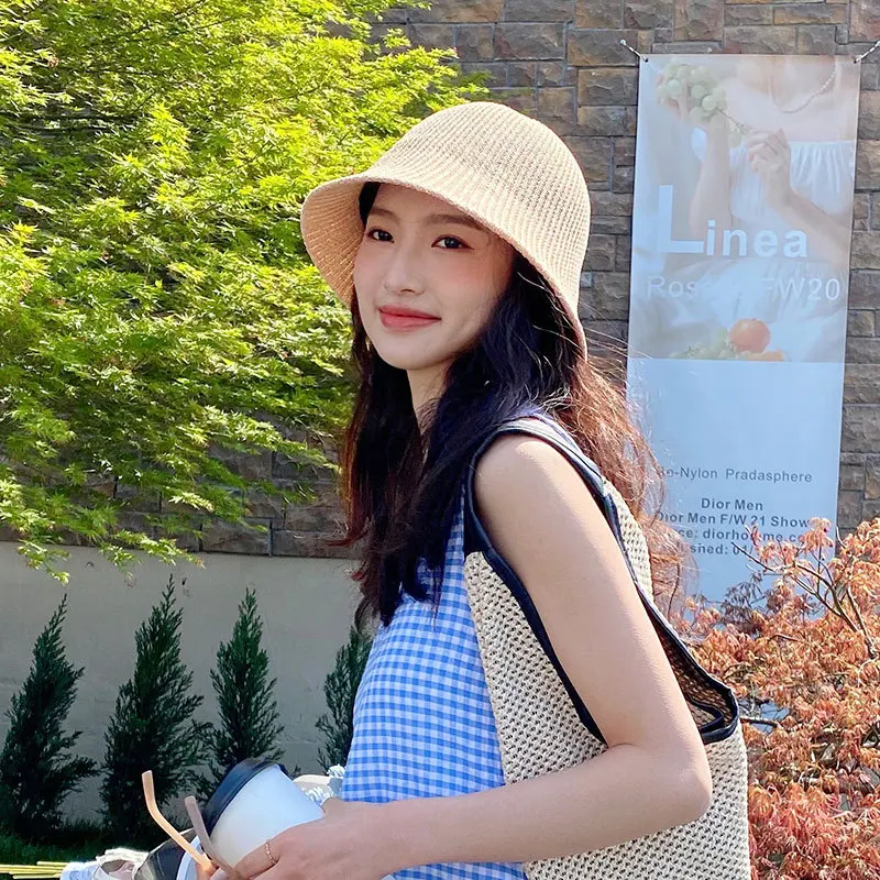 2021 Mesh Summer Straw Sun Hat Simple Fisherman's Hat Foldable Sun Hat Bucket Beach hat
2021 Mesh Summer Straw Sun Hat Simple Fisherman's Hat Foldable Sun Hat Bucket Beach hat