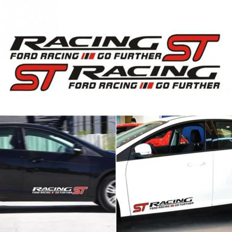 1 Black/White Pair ST RACING Car Stickers Waist Line Door Vinyl Decal Reflective Auto Refit Universal Auto Parts
1 Black/White Pair ST RACING Car Stickers Waist Line Door Vinyl Decal Reflective Auto Refit Universal Auto Parts
