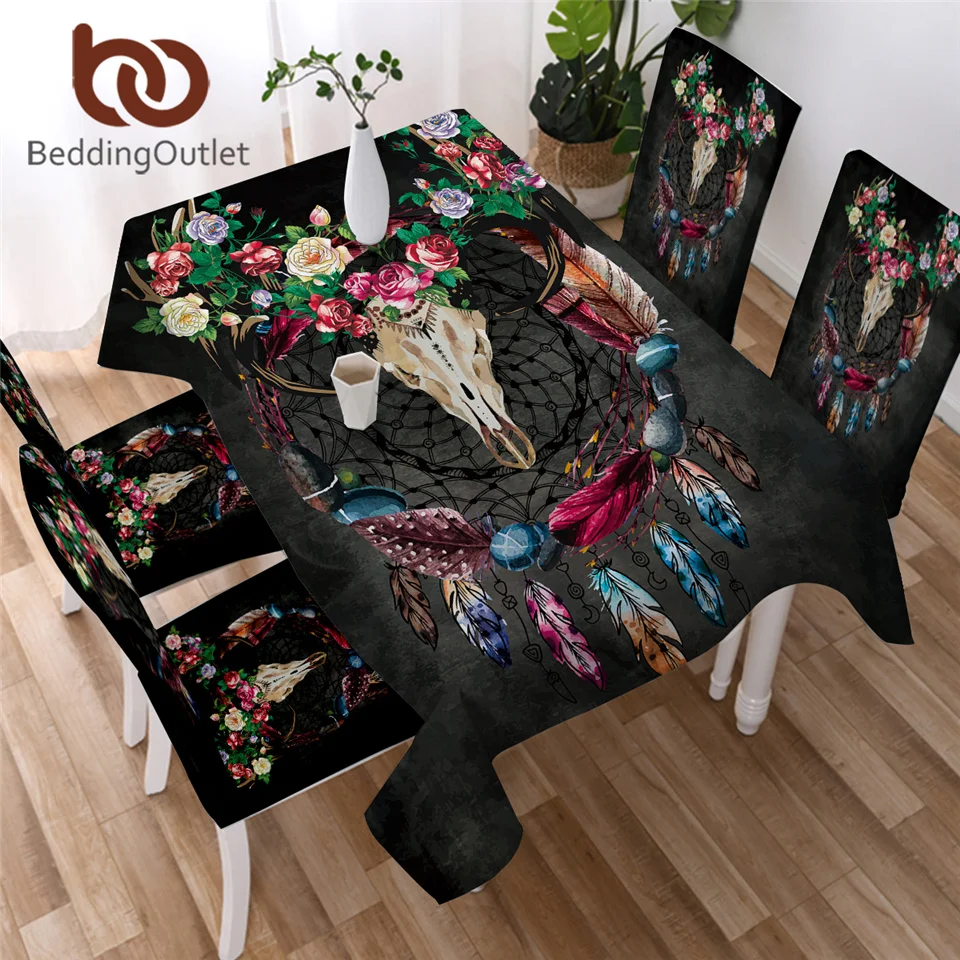 BeddingOutlet Boho Dreamcatcher Tablecloth Tribal Horns Flowers Waterproof Table Cloth Gothic Skull Decorative Table Cover
BeddingOutlet Boho Dreamcatcher Tablecloth Tribal Horns Flowers Waterproof Table Cloth Gothic Skull Decorative Table Cover
