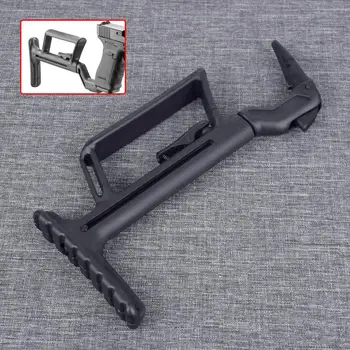Tactical Backing Support Auxiliary Adapter Conversion Stability Handle Support Buttstock For Glock17 18 19 22 34 Airsoft Carbine
Tactical Backing Support Auxiliary Adapter Conversion Stability Handle Support Buttstock For Glock17 18 19 22 34 Airsoft Carbine