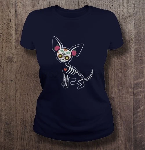 Men Funny T Shirt Fashion tshirt Chihuahua Muerta Sugar Skull Skeleton Dog Women t-shirt
Men Funny T Shirt Fashion tshirt Chihuahua Muerta Sugar Skull Skeleton Dog Women t-shirt