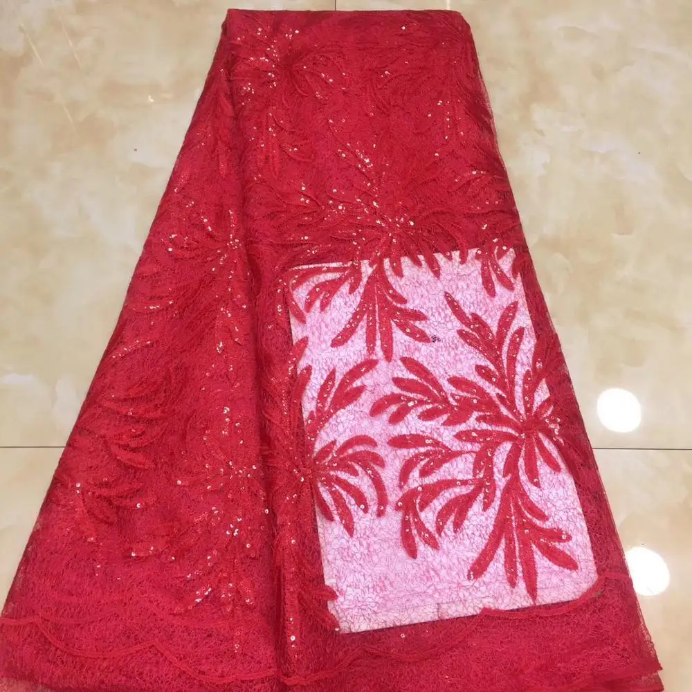 French lace fabric 5yds/pce red sequins embroidery mesh fabrics women gorgeous luxury party event asoebi dress 2019 new
French lace fabric 5yds/pce red sequins embroidery mesh fabrics women gorgeous luxury party event asoebi dress 2019 new