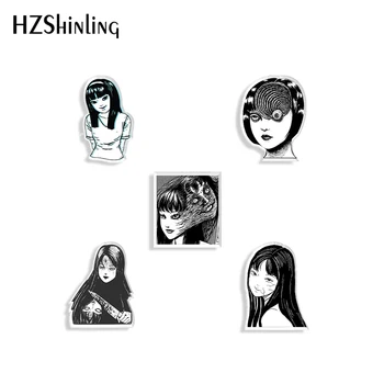 Cartoon Junji Ito Tomie Acrylic Brooches Shrinky Dinks Resin Epoxy Pins Handmade Acrylic Accessories
Cartoon Junji Ito Tomie Acrylic Brooches Shrinky Dinks Resin Epoxy Pins Handmade Acrylic Accessories