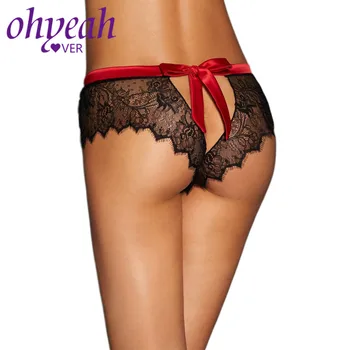 Ohyeahlover Transparent Lace Panties Bandage Hollow Out Sexy Underwear Women Low Waist Lingerie Breathable Calcinha PL5134 
Ohyeahlover Transparent Lace Panties Bandage Hollow Out Sexy Underwear Women Low Waist Lingerie Breathable Calcinha PL5134
