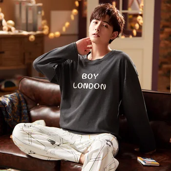 Pajamas For Man Male Set Pijama Hombre Cotton Sleepwear Soft PJS Man Pyjama Homme Clothes For Home Suit Lounge Set Large Size
Pajamas For Man Male Set Pijama Hombre Cotton Sleepwear Soft PJS Man Pyjama Homme Clothes For Home Suit Lounge Set Large Size