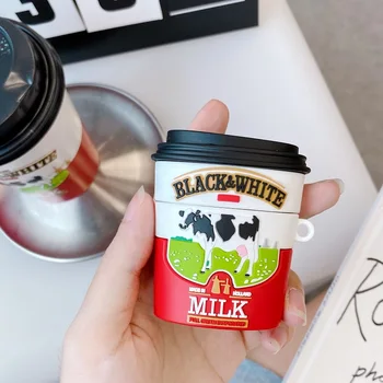 3D cute Cartoon Milk bottle soft Headphone Earphone case for apple airpods 1 2 3 pro Wireless Headset cover
3D cute Cartoon Milk bottle soft Headphone Earphone case for apple airpods 1 2 3 pro Wireless Headset cover