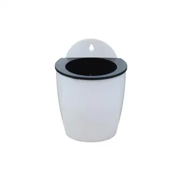 Automatic Water Absorption Flower Pot White Hanging Garden Decor Plant Planters Green Wall Holder Hydroponics For Office O4U3
Automatic Water Absorption Flower Pot White Hanging Garden Decor Plant Planters Green Wall Holder Hydroponics For Office O4U3