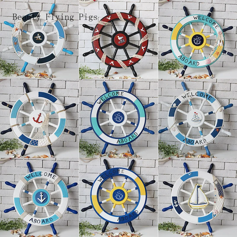Direct sales new listing Mediterranean style creative wall decoration pendant modern wooden rudder helmsman wood crafts
Direct sales new listing Mediterranean style creative wall decoration pendant modern wooden rudder helmsman wood crafts