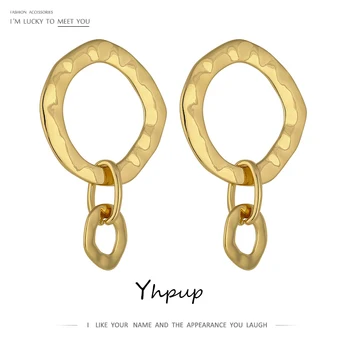 Yhpup Stylish Round Hollow Drop Dangle Earrings Charm Metal Texture Simple Earrings Jewelry for Women Bijoux Femme Gift 2020
Yhpup Stylish Round Hollow Drop Dangle Earrings Charm Metal Texture Simple Earrings Jewelry for Women Bijoux Femme Gift 2020