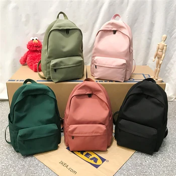 2020 Backpack Women Backpack Solid Color Women Shoulder Bag Fashion School Bag For Teenage Girl Children School Backpacks Female
2020 Backpack Women Backpack Solid Color Women Shoulder Bag Fashion School Bag For Teenage Girl Children School Backpacks Female
