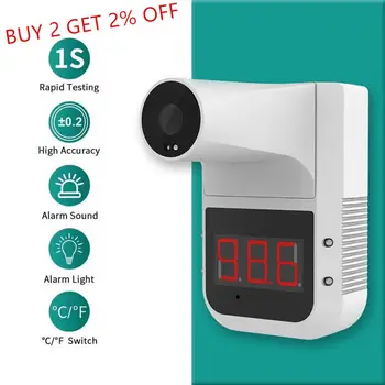 Non-Contact Thermometer Infrared Digital LCD Display Wall Mount Smart Sensor Wall-Mounted Automatic Temperature Detector
Non-Contact Thermometer Infrared Digital LCD Display Wall Mount Smart Sensor Wall-Mounted Automatic Temperature Detector