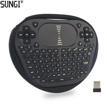 SUNGI AZERTY German Language Mini Wireless Keyboard Touchpad 2.4Ghz Air Fly Mouse Remote Control for Android TV Box Smart TV
SUNGI AZERTY German Language Mini Wireless Keyboard Touchpad 2.4Ghz Air Fly Mouse Remote Control for Android TV Box Smart TV