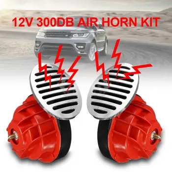 Upgraded 2PCS 12V 300db Snail Car Horn With cover Van Motorcycle Car for Red Kit Alarm Loud Boat Truck Universal Car Accessories
Upgraded 2PCS 12V 300db Snail Car Horn With cover Van Motorcycle Car for Red Kit Alarm Loud Boat Truck Universal Car Accessories