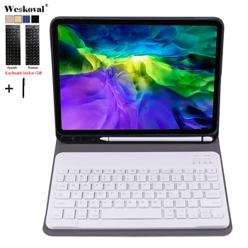 Keyboard Case For iPad 11''2020 Pen holder Detachable WiFi Bluetooth Keyboard Leather Cover For iPad 11'' Capa Funda
Keyboard Case For iPad 11''2020 Pen holder Detachable WiFi Bluetooth Keyboard Leather Cover For iPad 11'' Capa Funda