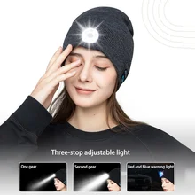 Mens Women Beanie Hat LED Light USB Rechargeable Battery Warm Cap Earphone Bluetooth Luminous Running Headphone Hat Gloves
Mens Women Beanie Hat LED Light USB Rechargeable Battery Warm Cap Earphone Bluetooth Luminous Running Headphone Hat Gloves