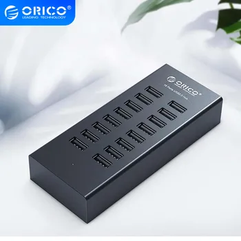 ORICO USB HUB 16 Ports Industrial USB2.0 Hubs USB Duplicator with 12V2A Power Adapter for Apple Macbook Air Laptop PC Tablet
ORICO USB HUB 16 Ports Industrial USB2.0 Hubs USB Duplicator with 12V2A Power Adapter for Apple Macbook Air Laptop PC Tablet