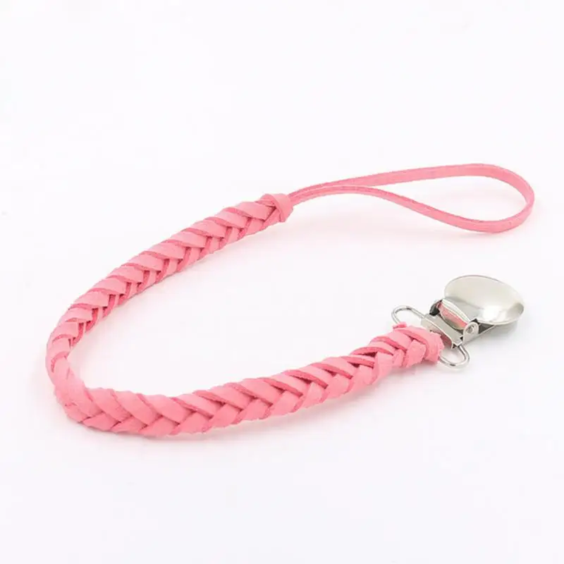 Baby Pacifier Clip Boy and Girl Cute Cute Pacifier Chain Pure Leather Braided Pacifier Chain for Baby Teething Pacifier Clip
Baby Pacifier Clip Boy and Girl Cute Cute Pacifier Chain Pure Leather Braided Pacifier Chain for Baby Teething Pacifier Clip