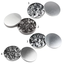 24 Pcs Mini Cookie Cutter Mold Stainless Steel Geometry Clay Cutter DIY Ceramic Pottery Polymer Clay Earring Cutting Mold Tools
24 Pcs Mini Cookie Cutter Mold Stainless Steel Geometry Clay Cutter DIY Ceramic Pottery Polymer Clay Earring Cutting Mold Tools