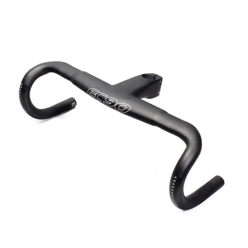 EC90 Front Fork Clamp Integrated Handlebar Stem Cycling Road Bike Bicycle Parts