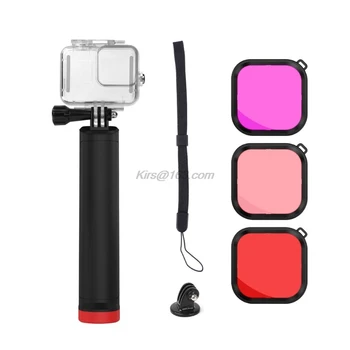 1 Set 60m Waterproof Protective Case Underwater Housing Shell Diving Filter Floating Bar for GoPro Hero 8 Black Sports Camera
1 Set 60m Waterproof Protective Case Underwater Housing Shell Diving Filter Floating Bar for GoPro Hero 8 Black Sports Camera