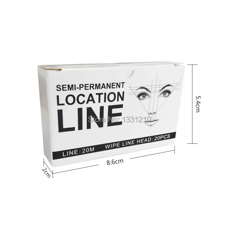 Microblading Pre Inked Mapping String Brow Liner Ink Eyebrow Perfect Make Up Line 20m with 20Pcs Wipe Line Head
Microblading Pre Inked Mapping String Brow Liner Ink Eyebrow Perfect Make Up Line 20m with 20Pcs Wipe Line Head