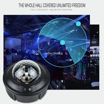 90 Patterns Bluetooth MP3 Player Crystal Magic Ball Remote Control Colors Digital RGB Disco Balls Lights Stage Light
90 Patterns Bluetooth MP3 Player Crystal Magic Ball Remote Control Colors Digital RGB Disco Balls Lights Stage Light