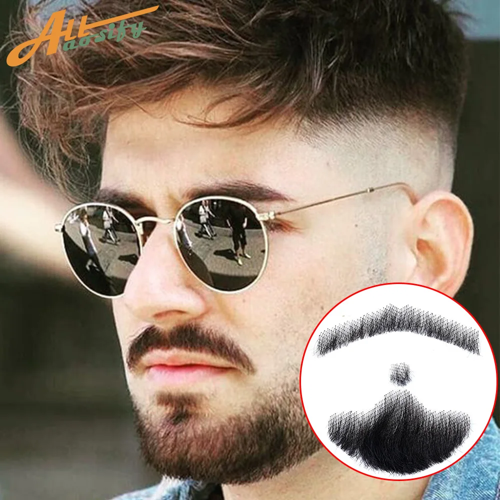 Allaosify Beard Props Invisible Men's Fake Beard ,realistic moustache full beard whiskers Hand-Tied Men's Mustache
Allaosify Beard Props Invisible Men's Fake Beard ,realistic moustache full beard whiskers Hand-Tied Men's Mustache