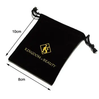 Custom Logo 100 pieces 8x10 cm Drawstring Black Velvet Bags Pouches Personalize Printed With Yellow Logo
Custom Logo 100 pieces 8x10 cm Drawstring Black Velvet Bags Pouches Personalize Printed With Yellow Logo