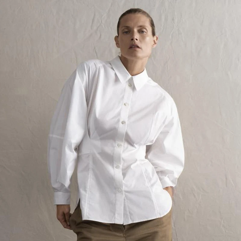 Fandy Lokar Turn Down Collar Blouses Women Fashion Solid Basic Shirts Women Elegant Buttons Straight Tops Female Ladies IF
Fandy Lokar Turn Down Collar Blouses Women Fashion Solid Basic Shirts Women Elegant Buttons Straight Tops Female Ladies IF