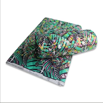 Latest Sequins African Fabrics 100% Cotton Batiki Wax Prints Kitenge/Pagnes/Kikwembe Embroidered Sequins YXL-11
Latest Sequins African Fabrics 100% Cotton Batiki Wax Prints Kitenge/Pagnes/Kikwembe Embroidered Sequins YXL-11