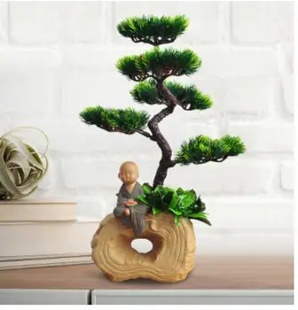 VISITOR GREEN PINES HOME DECORATION PLACE PIECE CHINESE STYLE DECORATES EVERGREEN FALSE FLOWER ELEGANT WIND WELCOME PINE BONSAI
VISITOR GREEN PINES HOME DECORATION PLACE PIECE CHINESE STYLE DECORATES EVERGREEN FALSE FLOWER ELEGANT WIND WELCOME PINE BONSAI