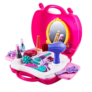 Make Up Case Cosmetic Bag Carry Case Pretend Play Toys Hair Dryer Gift Set Girls Toys Kids Girls Children Simulation Furniture
Make Up Case Cosmetic Bag Carry Case Pretend Play Toys Hair Dryer Gift Set Girls Toys Kids Girls Children Simulation Furniture