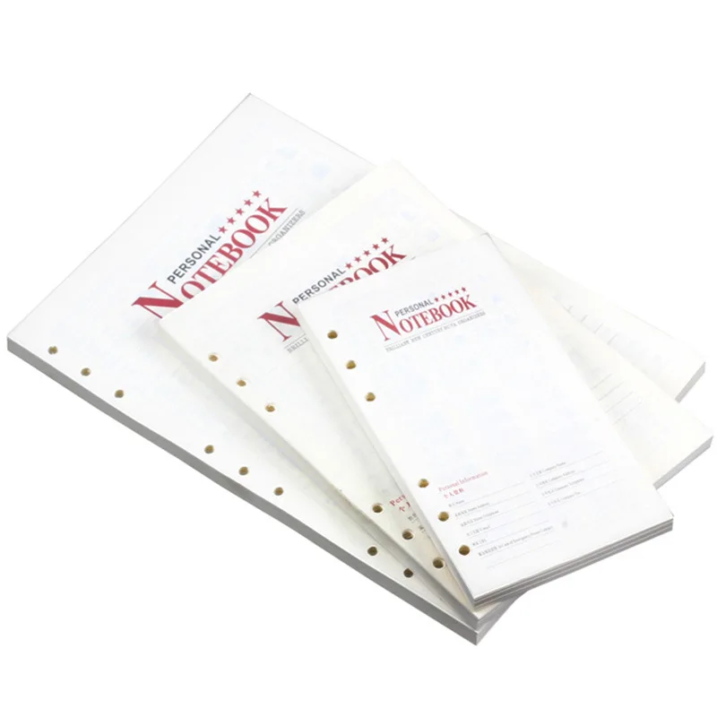 Loose-leaf Notebook Refill Sheet Core Laptop 6 Loose-Leaf Pages A5b5a6 Replacement 9 Holes Hand Account Inner Pages 100 Zhang 8
Loose-leaf Notebook Refill Sheet Core Laptop 6 Loose-Leaf Pages A5b5a6 Replacement 9 Holes Hand Account Inner Pages 100 Zhang 8