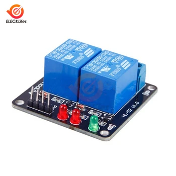 5V 2 Channel Relay Module 2CH Relay Shield Module for Arduino ARM PIC AVR DSP Electronic
5V 2 Channel Relay Module 2CH Relay Shield Module for Arduino ARM PIC AVR DSP Electronic
