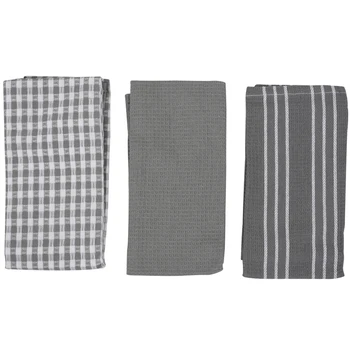 Classic Kitchen Towels, 100% Natural Cotton, The Best Tea Towels, Dish Cloth, Absorbent and Lint-Free, Machine Washable, 18 x 25
Classic Kitchen Towels, 100% Natural Cotton, The Best Tea Towels, Dish Cloth, Absorbent and Lint-Free, Machine Washable, 18 x 25
