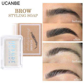 UCANBE 3D Feathery Eyebrows Soap Wild Eyebrows Setting Gel Waterproof Lasting Makeup Tint Eye Brow Styling Cream Pomade Cosmetic
UCANBE 3D Feathery Eyebrows Soap Wild Eyebrows Setting Gel Waterproof Lasting Makeup Tint Eye Brow Styling Cream Pomade Cosmetic