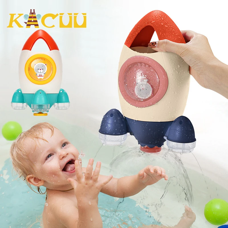 Kids Shower Bath Toys Bathroom Play Water Spraying Tool Rotary Fountain Rocket Kids Baby Bathroom Water Bath Sprinkler Toys
Kids Shower Bath Toys Bathroom Play Water Spraying Tool Rotary Fountain Rocket Kids Baby Bathroom Water Bath Sprinkler Toys