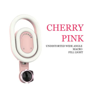 Portable Phone Selfie Fill Light Wide Angle Macro Lens Adjustable 9 Kind White Warm LED Light Suitable For Different Occasions
Portable Phone Selfie Fill Light Wide Angle Macro Lens Adjustable 9 Kind White Warm LED Light Suitable For Different Occasions