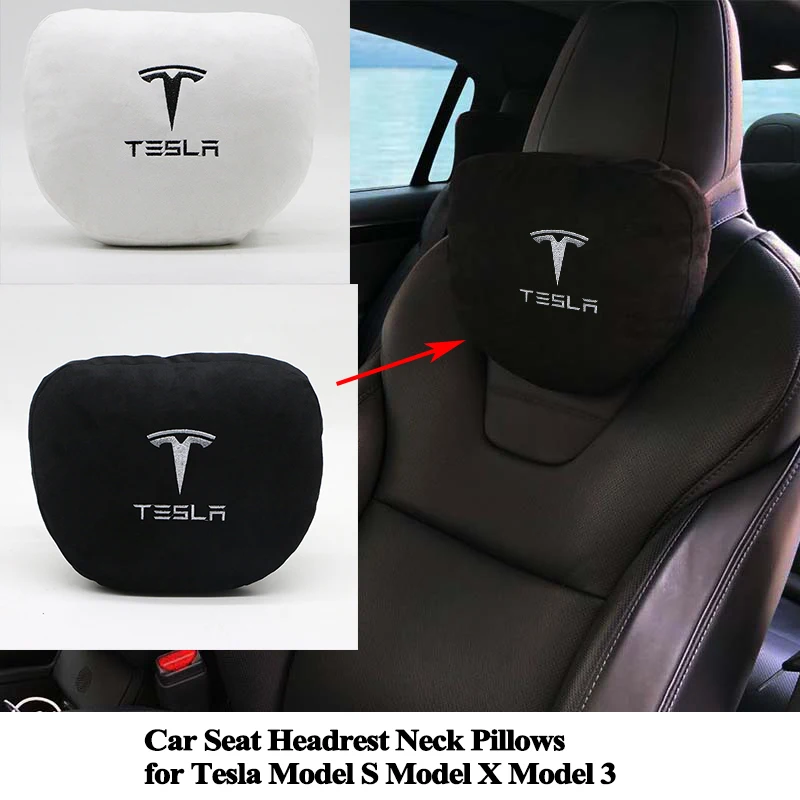 SEEYULE Soft Memory Car Seat Headrest Neck Pillow Comfortable Cushion Styling Logo Accessories for Tesla Model S Model X Model 3
SEEYULE Soft Memory Car Seat Headrest Neck Pillow Comfortable Cushion Styling Logo Accessories for Tesla Model S Model X Model 3