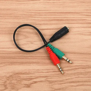 CatXaa 3.5mm 2 Male to 1 Female Audio Cable Earphone Aux Jack Microphone Kable MIC Adapter for PC Computer Laptop Accessories
CatXaa 3.5mm 2 Male to 1 Female Audio Cable Earphone Aux Jack Microphone Kable MIC Adapter for PC Computer Laptop Accessories