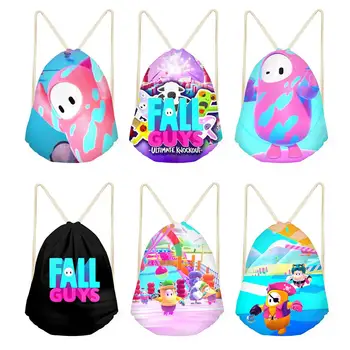 HYCOOL Fall Guys Game Drawstring Backpack Custom Drawstring Makeup Pouch Durable Stylish Cinch Bag Polyester Drawstring Bag Kids
HYCOOL Fall Guys Game Drawstring Backpack Custom Drawstring Makeup Pouch Durable Stylish Cinch Bag Polyester Drawstring Bag Kids