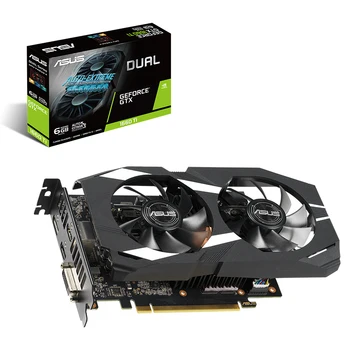 ASUS DUAL-GTX 1660Ti-O6G Snow Leopard Desktop PC Game Discrete Graphics GTX1660TI 6G DDR6
ASUS DUAL-GTX 1660Ti-O6G Snow Leopard Desktop PC Game Discrete Graphics GTX1660TI 6G DDR6