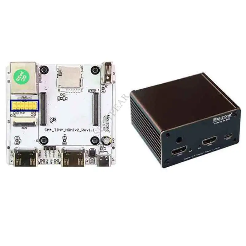 CM4 IO Expansion Board Tiny Double HDMI IO Board for Raspberry P Compute Module 4
CM4 IO Expansion Board Tiny Double HDMI IO Board for Raspberry P Compute Module 4