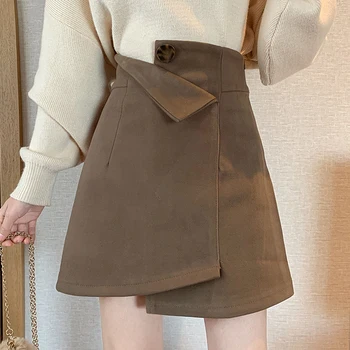 2020 High Waist Vintage Women Skirts Summer Khaki/Black Elegant Casual Irregular A-line Bodycon Skirts For Female New Faldas
2020 High Waist Vintage Women Skirts Summer Khaki/Black Elegant Casual Irregular A-line Bodycon Skirts For Female New Faldas