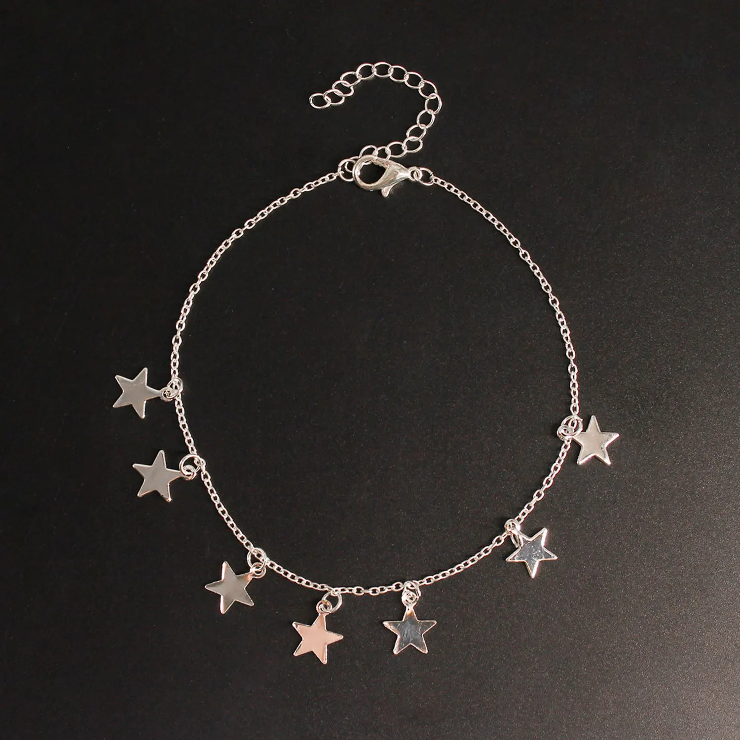 Europe And America Accessories Simple Versatile Metal Color Simple Chains Star Anklet Women's K290
Europe And America Accessories Simple Versatile Metal Color Simple Chains Star Anklet Women's K290