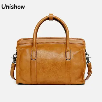 Vegetable Tanning Genuine Leather Women Handbags Vintage Boston Shape Women Leather Shoulder Bags Brand Designer Lady Totes Bag
Vegetable Tanning Genuine Leather Women Handbags Vintage Boston Shape Women Leather Shoulder Bags Brand Designer Lady Totes Bag