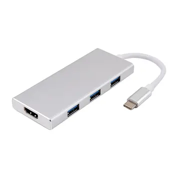 Type-C To HDMI Type-C Docking Station HDMI/Usb3.0 Hub Tf Card Converter Computer External Accessories
Type-C To HDMI Type-C Docking Station HDMI/Usb3.0 Hub Tf Card Converter Computer External Accessories