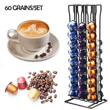Practical Coffee Pod Capsule Holder Tower Stand for 60 Cups Plating Stand Coffee Capsule Storage Rack Stand Storage Shelves
Practical Coffee Pod Capsule Holder Tower Stand for 60 Cups Plating Stand Coffee Capsule Storage Rack Stand Storage Shelves